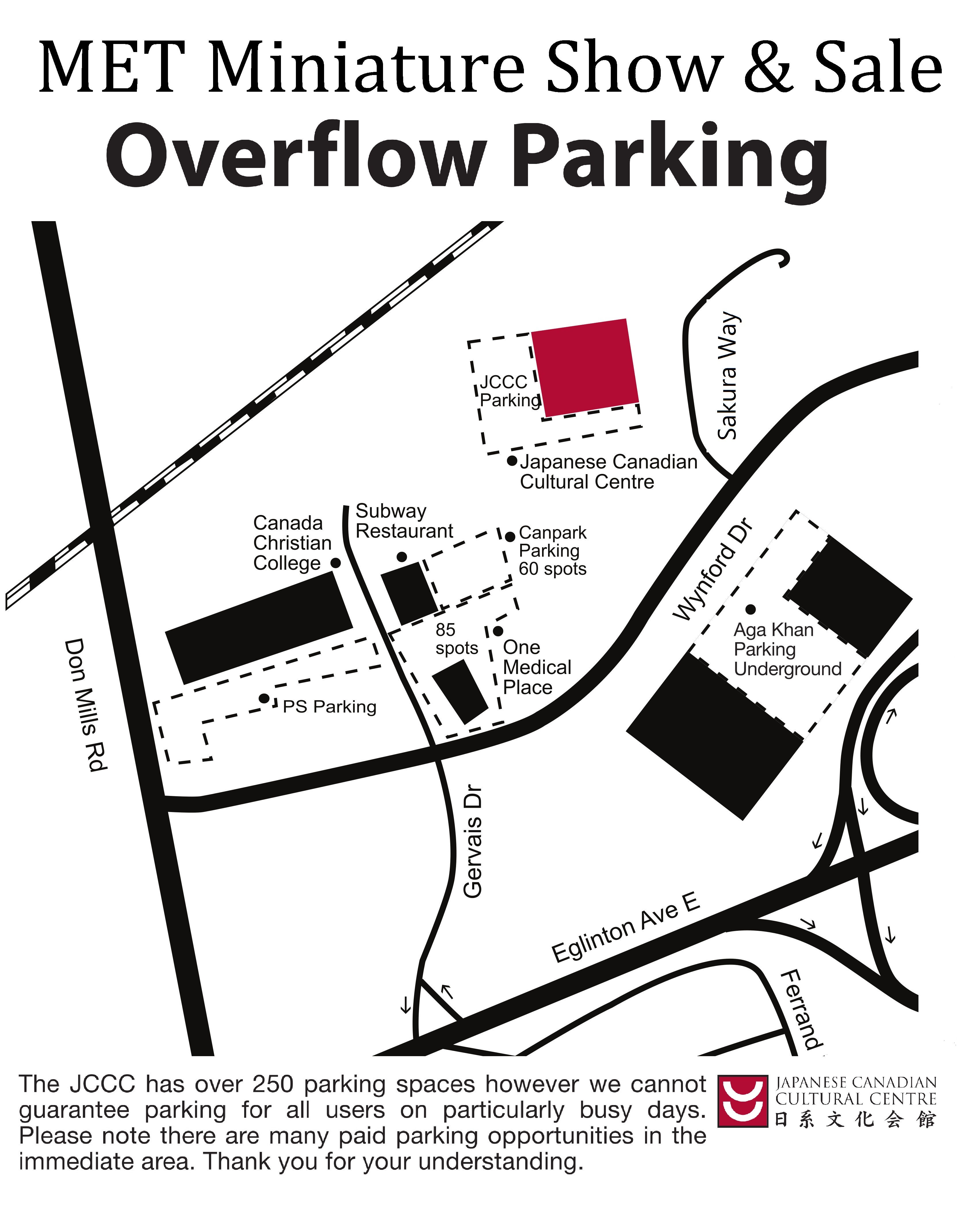 overflow parking map